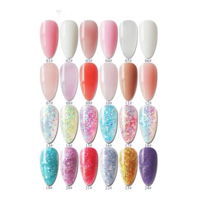 BIN nail color builder gel poly gel nails builder