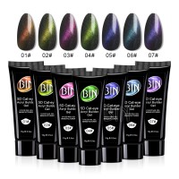 BIN cat-eye  builder gel nail polish 15g Poly Nail Gel Extension Nail Builder