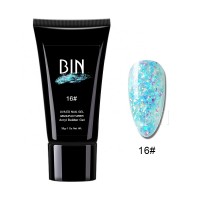 BIN Hot Selling 30g Poly gel UV Gel Shinny Glitter Color Poly gel Nail Kit