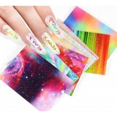 BIN nail stickers butterfly nail art sticker with self adhesive 3D stickers nails